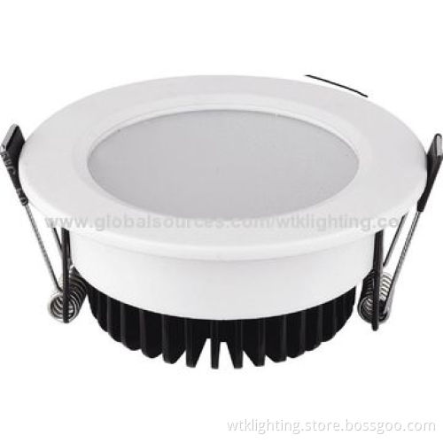 LED Downlight, 9W Power with Super Silver Color Cover